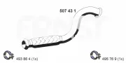 Abgasrohr vorne ERNST 507431