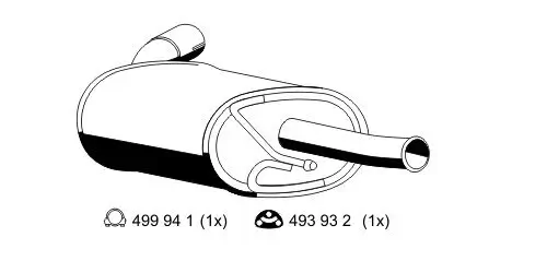 Endschalldämpfer ERNST 515085 Bild Endschalldämpfer ERNST 515085