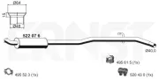 Vorschalldämpfer ERNST 522076