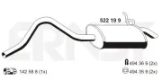 Endschalldämpfer ERNST 522199