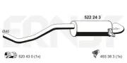 Endschalldämpfer ERNST 522243