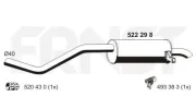 Endschalldämpfer ERNST 522298