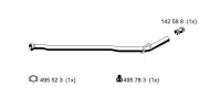 Abgasrohr Mitte ERNST 522557