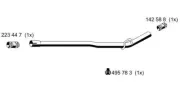 Abgasrohr Mitte ERNST 522571