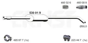 Mittelschalldämpfer ERNST 530019