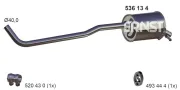 Endschalldämpfer ERNST 536134