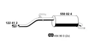 Endschalldämpfer ERNST 550024