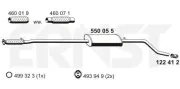 Mittelschalldämpfer ERNST 550055