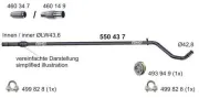 Abgasrohr mitte ERNST 550437