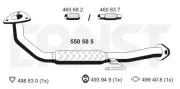 Abgasrohr vorne ERNST 550505
