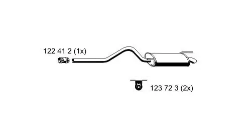 Endschalldämpfer ERNST 642019 Bild Endschalldämpfer ERNST 642019