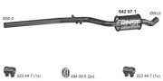 Mittelschalldämpfer ERNST 642071