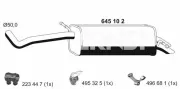 Endschalldämpfer ERNST 645102