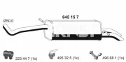 Endschalldämpfer ERNST 645157