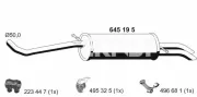 Endschalldämpfer ERNST 645195