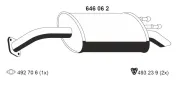 Endschalldämpfer ERNST 646062