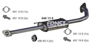 Mittelschalldämpfer ERNST 646130