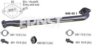 Abgasrohr Mitte ERNST 646451
