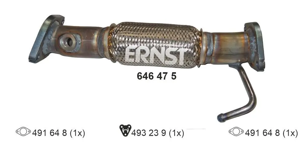 Abgasrohr ERNST 646475