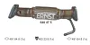 Abgasrohr vorne ERNST 646475