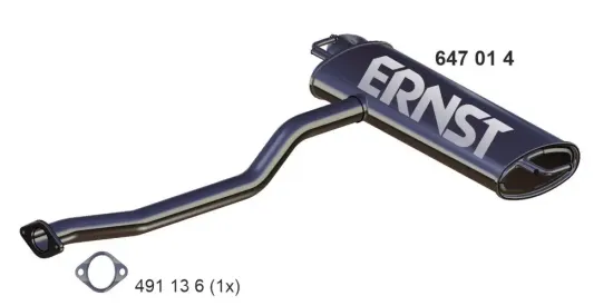 Endschalldämpfer ERNST 647014 Bild Endschalldämpfer ERNST 647014