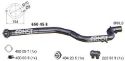 Abgasrohr mitte ERNST 650458