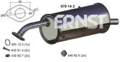 Endschalldämpfer ERNST 670142