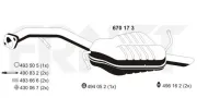 Endschalldämpfer ERNST 670173