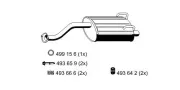 Endschalldämpfer ERNST 680127