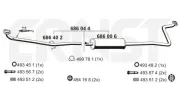 Mittelschalldämpfer ERNST 686044