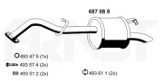 Endschalldämpfer ERNST 687089