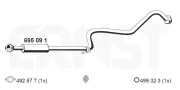 Mittelschalldämpfer ERNST 695091