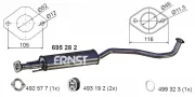 Mittelschalldämpfer ERNST 695282