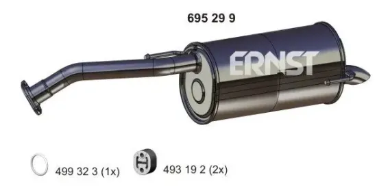 Endschalldämpfer ERNST 695299 Bild Endschalldämpfer ERNST 695299