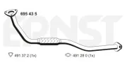 Abgasrohr vorne ERNST 695435