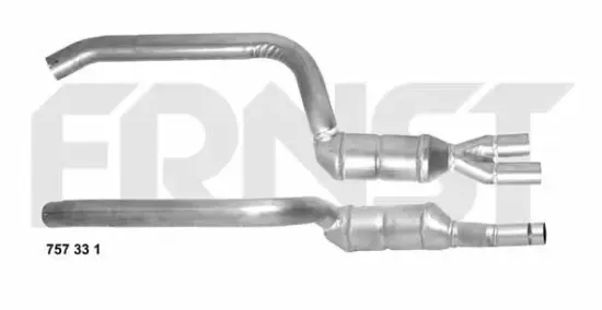 Katalysator hinten ERNST 757331 Bild Katalysator hinten ERNST 757331