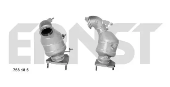 Katalysator vorne ERNST 758185 Bild Katalysator vorne ERNST 758185