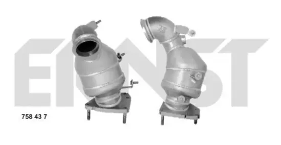 Katalysator vorne ERNST 758437 Bild Katalysator vorne ERNST 758437