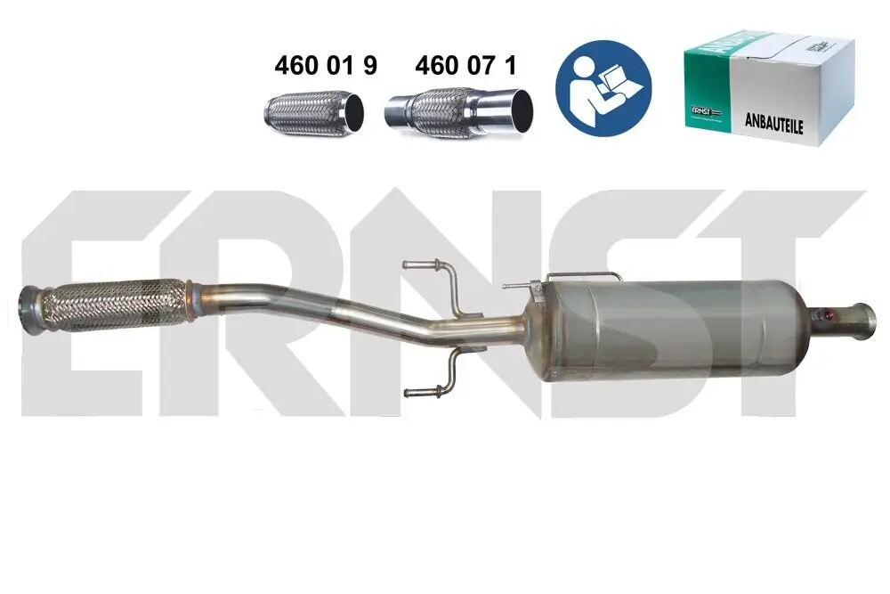 Ruß-/Partikelfilter, Abgasanlage ERNST 921237