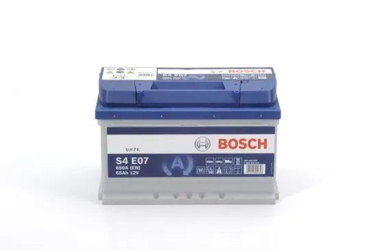 Starterbatterie 12 V 65 Ah BOSCH 0 092 S4E 070 Bild Starterbatterie 12 V 65 Ah BOSCH 0 092 S4E 070