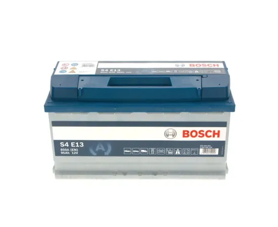 Starterbatterie 12 V 95 Ah BOSCH 0 092 S4E 130 Bild Starterbatterie 12 V 95 Ah BOSCH 0 092 S4E 130