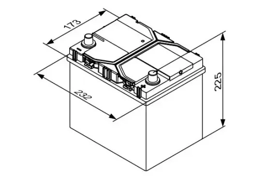 Starterbatterie 12 V 65 Ah BOSCH 0 092 S4E 400 Bild Starterbatterie 12 V 65 Ah BOSCH 0 092 S4E 400