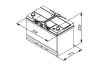 Starterbatterie 12 V 85 Ah BOSCH 0 092 S4E 420 Bild Starterbatterie 12 V 85 Ah BOSCH 0 092 S4E 420