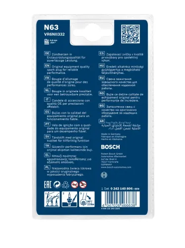Zündkerze BOSCH 0 242 140 806 Bild Zündkerze BOSCH 0 242 140 806