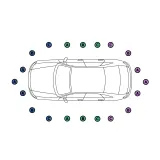 Sensor, Einparkhilfe BOSCH 0 263 009 638