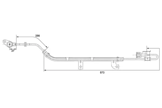 Sensor, Raddrehzahl BOSCH 0 265 006 237 Bild Sensor, Raddrehzahl BOSCH 0 265 006 237