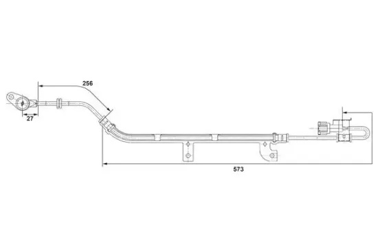 Sensor, Raddrehzahl BOSCH 0 265 006 237 Bild Sensor, Raddrehzahl BOSCH 0 265 006 237