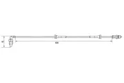 Sensor, Raddrehzahl BOSCH 0 265 007 582