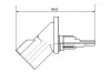 Sensor, Raddrehzahl Hinterachse Vorderachse BOSCH 0 265 007 879 Bild Sensor, Raddrehzahl Hinterachse Vorderachse BOSCH 0 265 007 879