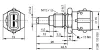 Sensor, Kühlmitteltemperatur BOSCH 0 280 130 039 Bild Sensor, Kühlmitteltemperatur BOSCH 0 280 130 039